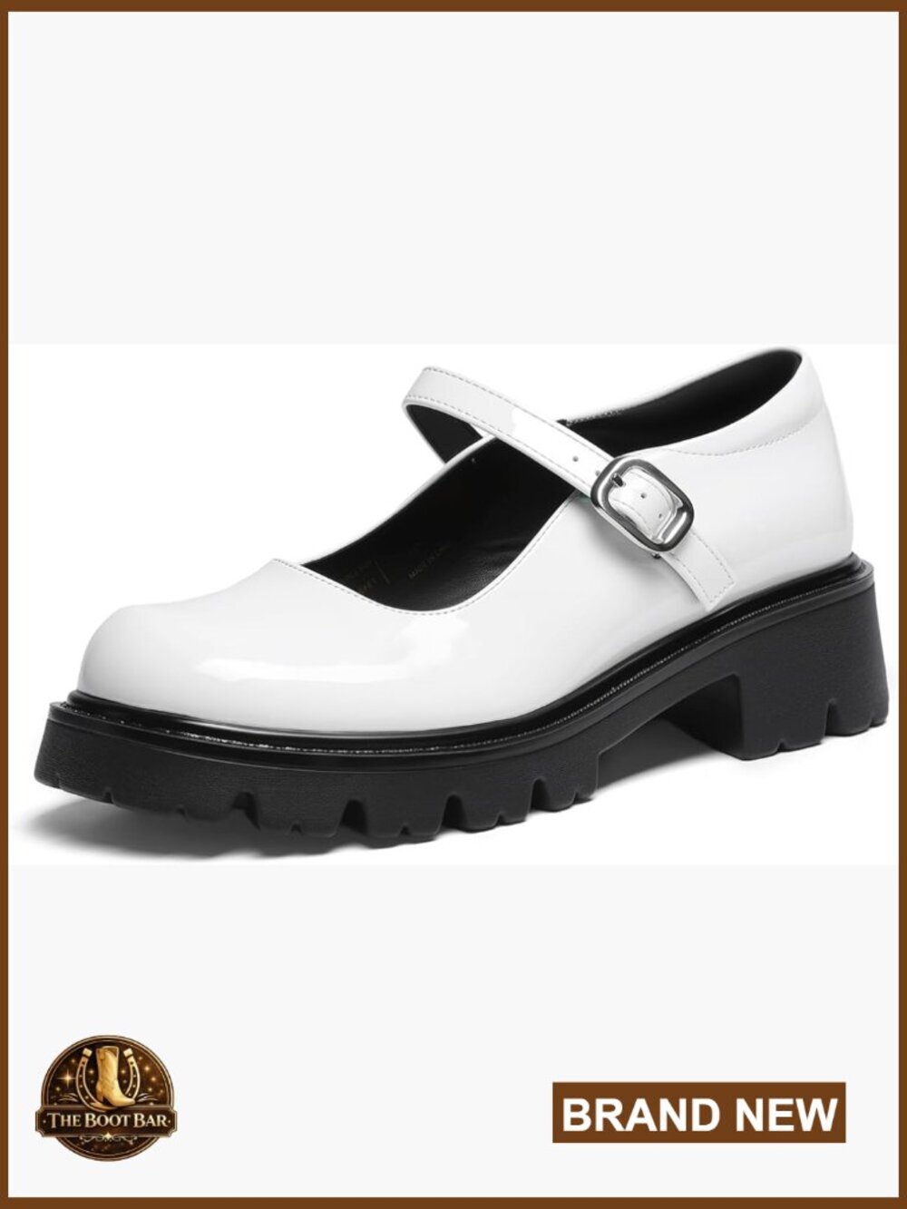 Closed Toe Chunky Block Heel Platform Shoes Mary Jane Pumps